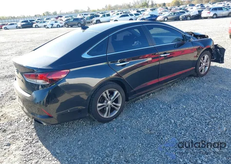 2018 Hyundai Sonata Sel+ из США, поврежденный, VIN 5NPE34AF7JH719337